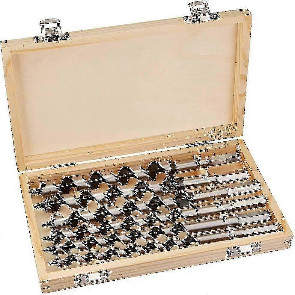 6 Pcs Set Wood Drill Rig Set Extended Woodworking Support Bare Dril...