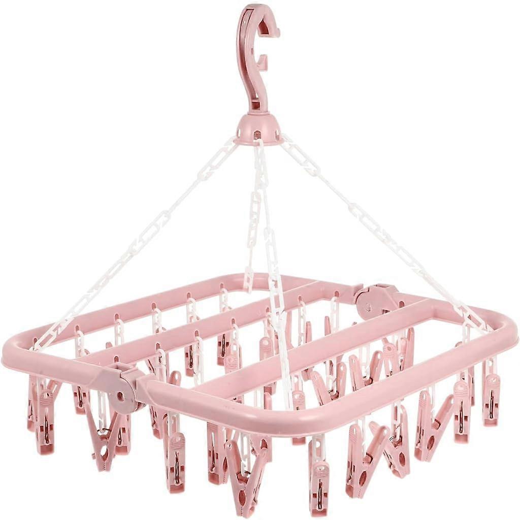 Plastic Clothes Rack Children's Sock Rack Multifunctional Drying Rack Anti Slip Thickened Design