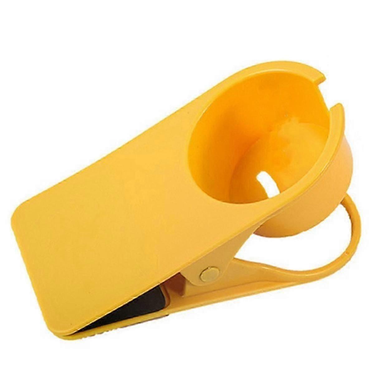 Drink Cup Holder Table Side Water Cup Shelf Office Desktop Computer Desk Fixed Cup Holder Desk Stor