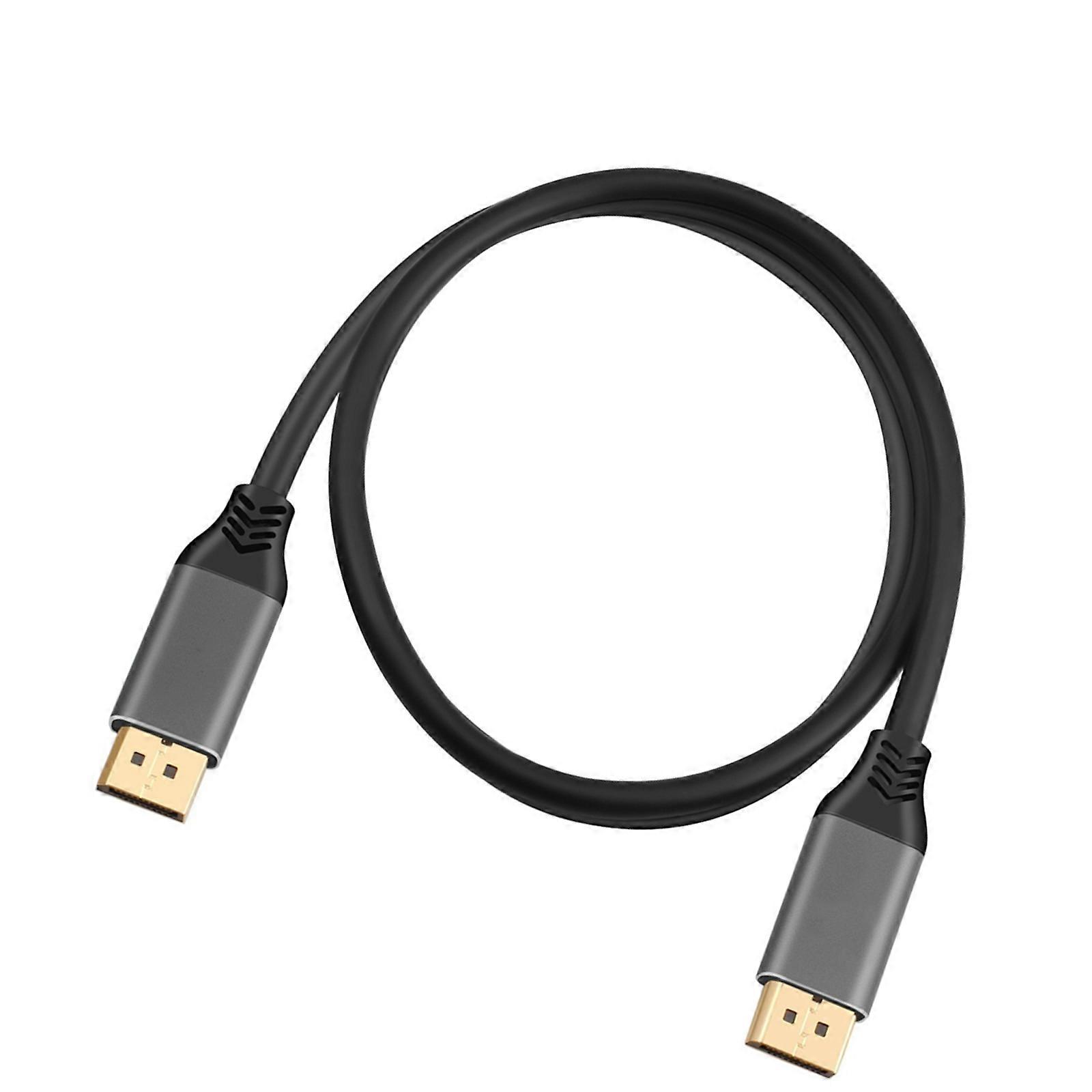 1.4 Video Cable 8K Resolution High Dynamic Ranging Support Flexible Nylon Construction Video Cord Multicolor