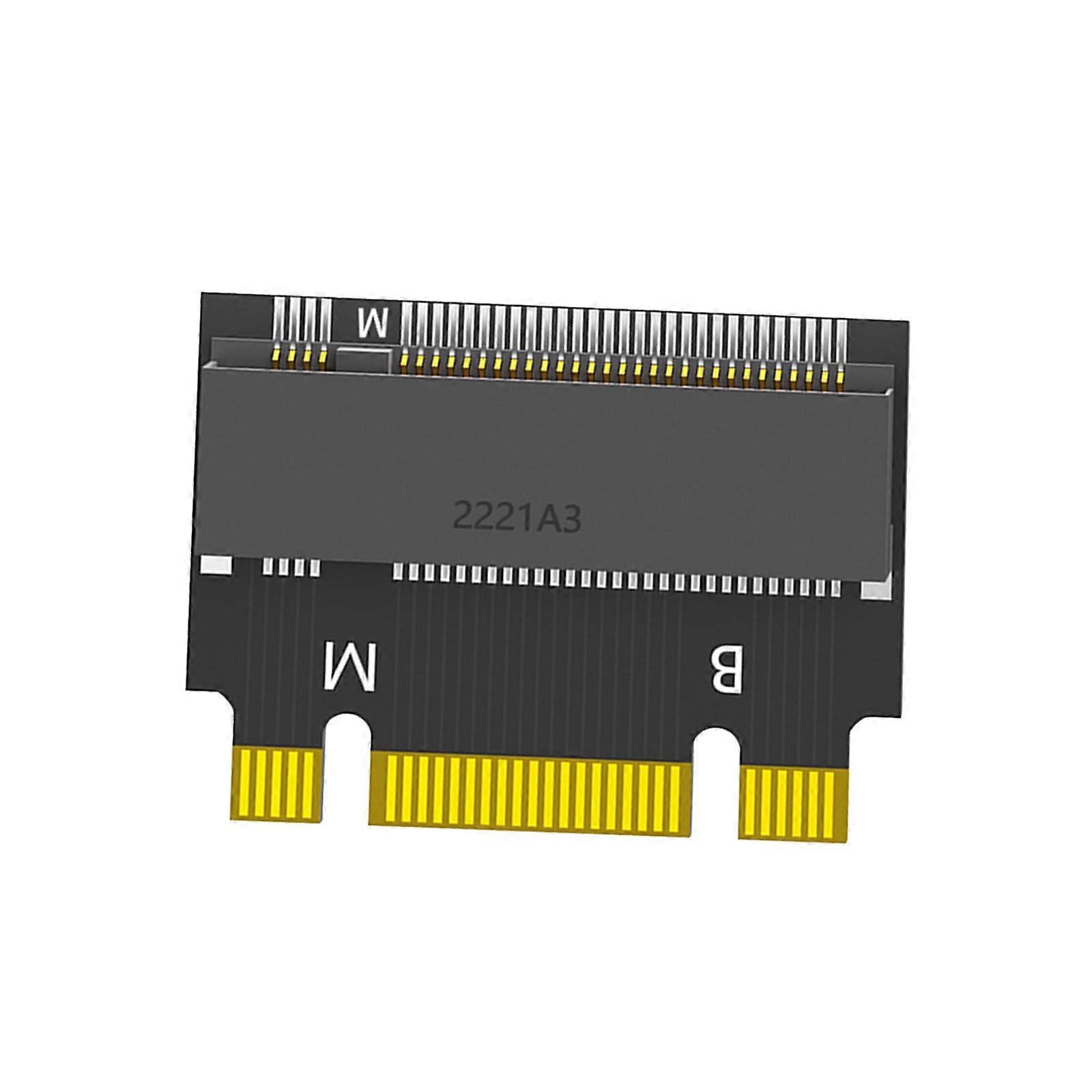 M.2 2230 to 2242 Extension Adapter NVME B+M Key 2230 to 2242 Male to Female Extension Adapter for X270 X280 T470 T480 Multicolor