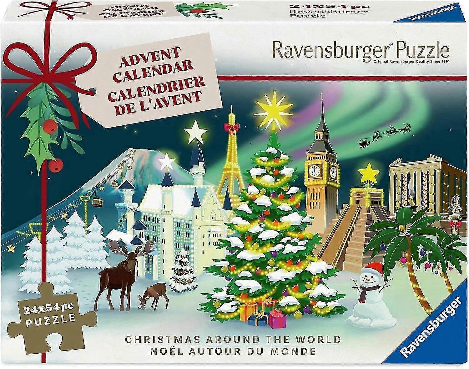 Christmas Around the World Jigsaw Puzzle Advent Calendar