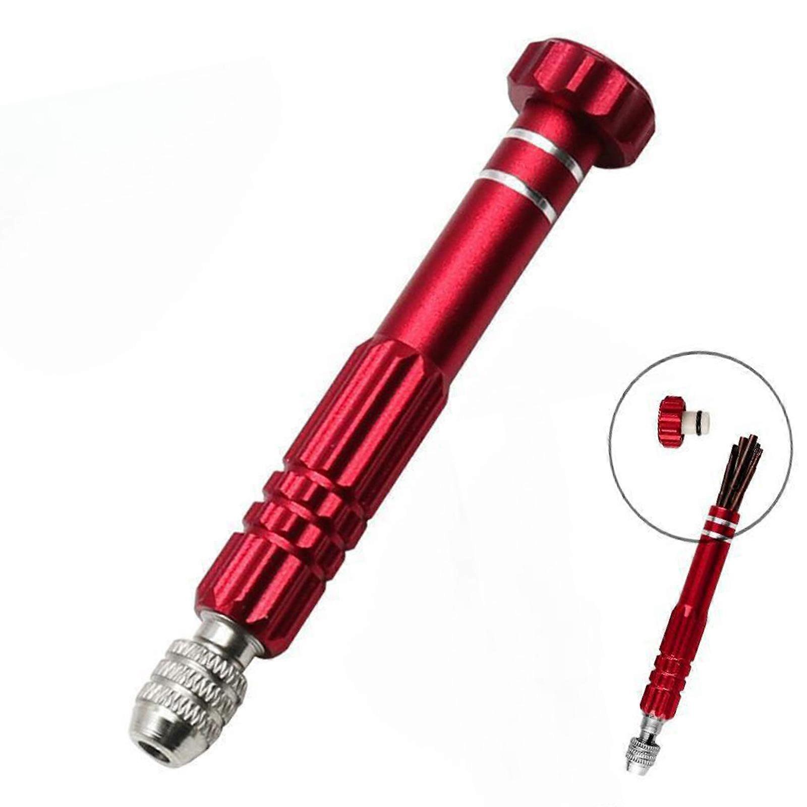 Multifunctional Screwdriver Portable Screwdriver Set for Smartphone Electronics Computer Precision Glasses Repair Tool  Red