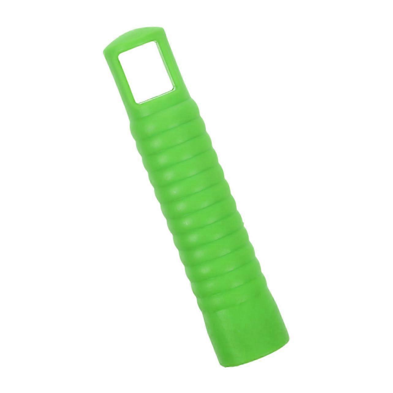 Plastic Mop Handle Replacement with Threaded Broom Pole Grip End Cap for Wall Mount Cleaning Tasks