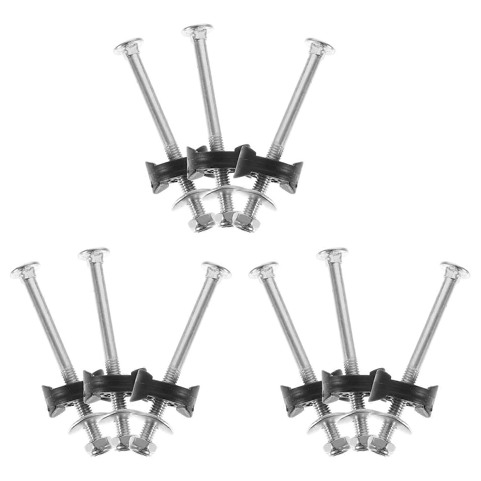 10 Sets Professional Playground Trampoline Screws Trampoline Parts Fixing Screws