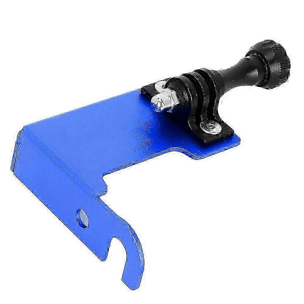 Aluminium Alloy Motorcycle Front Left Camera Support Bracket for R1200GS ADV for GoPro(Blue)