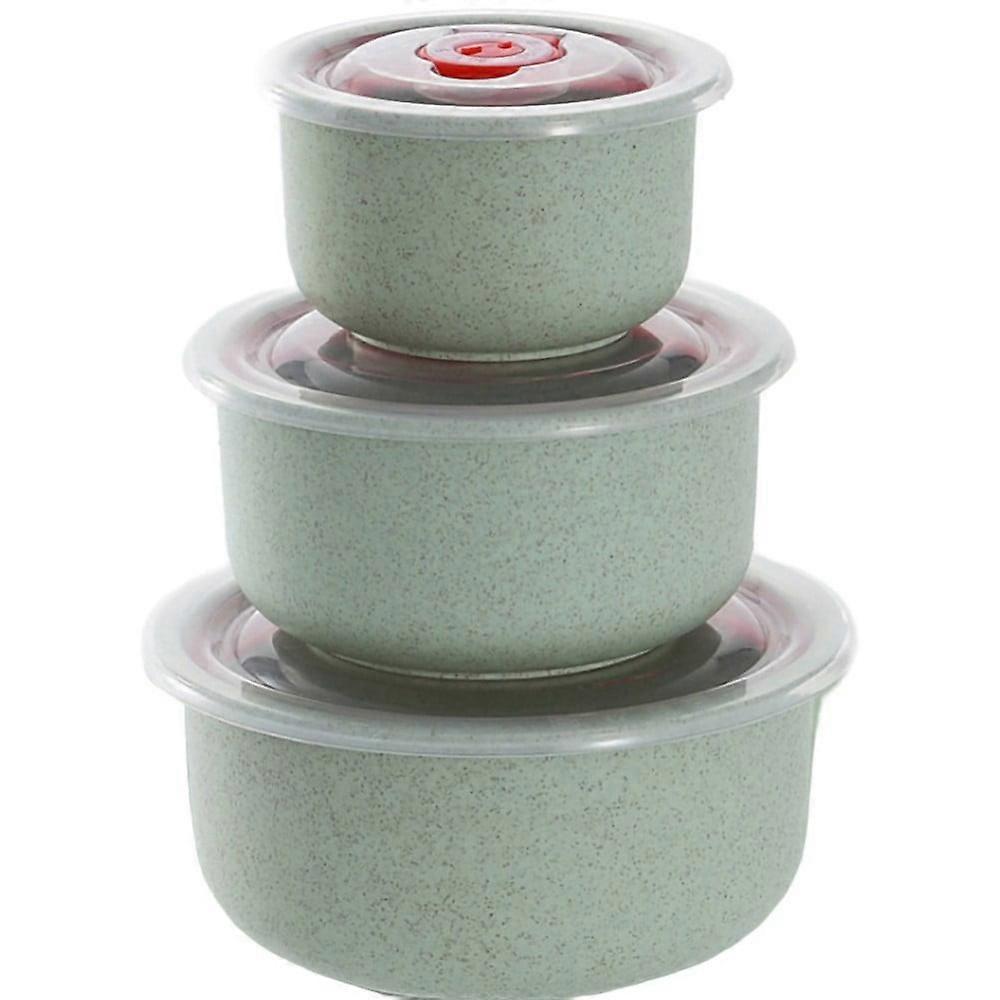 Clearance Mixing Bowls with Lids, Plastic Nesting Bowls Set, Storage Bowls, Microwave Safe Mixing Bowl Set, 3 Bowls 3 Lid