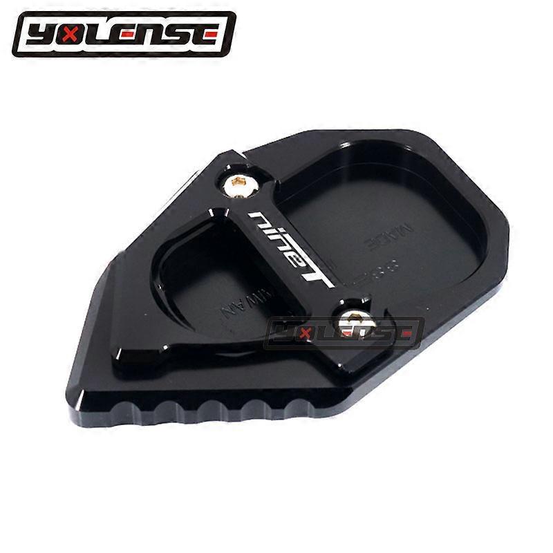 Motorcycle CNC Kickstand Foot Side Stand Extension Pad Support Plate For R Nine T R nineT RnineT RNINET 2017-2023 2020 2019