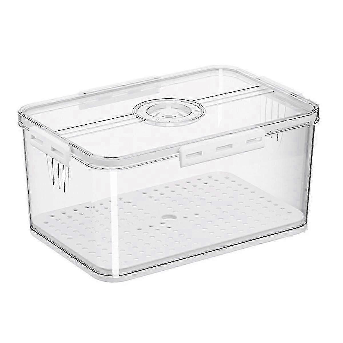 Bread Box for Your Kitchen Counter - Sealed Freshness with Time Recording, Lid Included - Perfect for Homemade Bread js