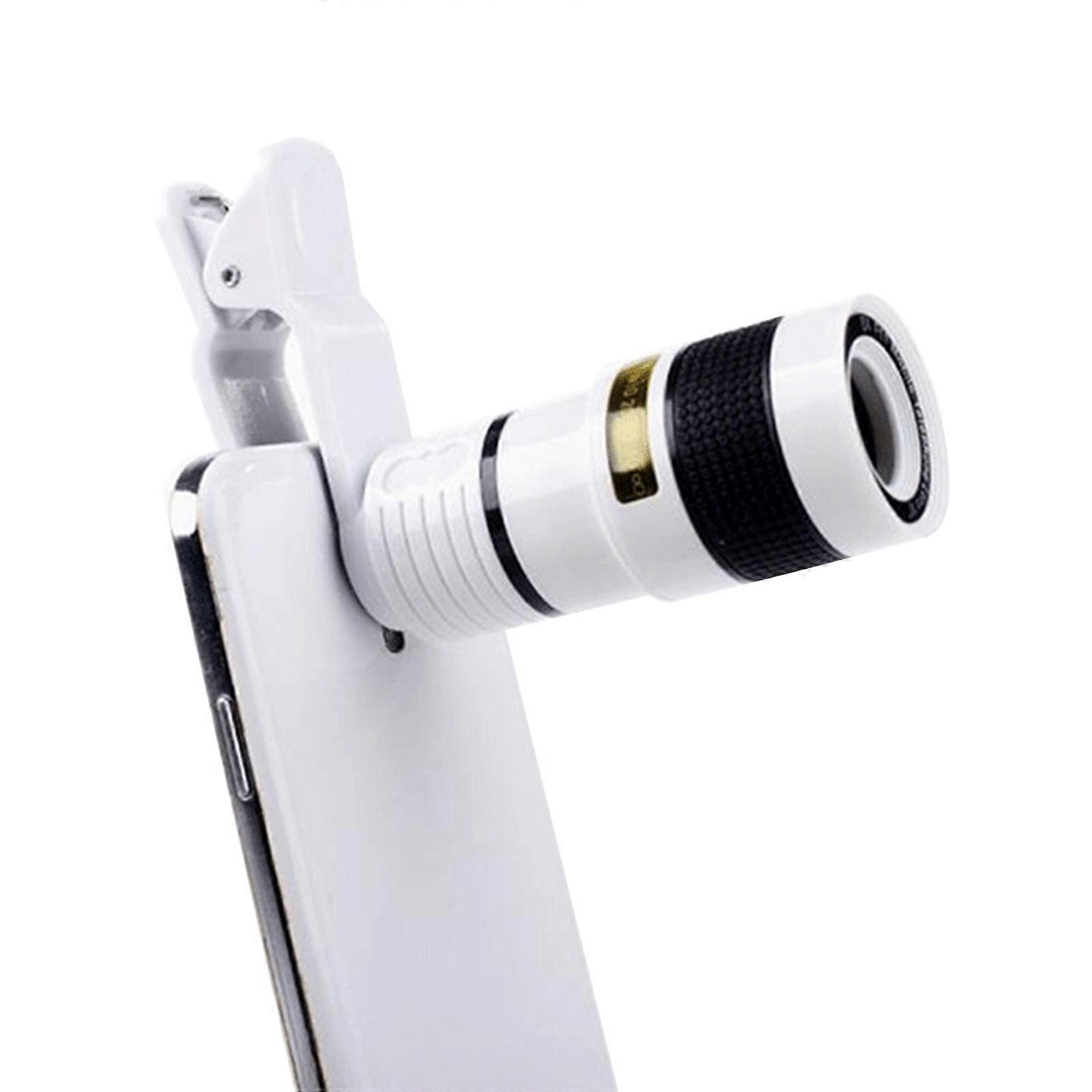 HKUKY External Zoom Mobile High-Definition Telescope, 12x Telephoto Lens