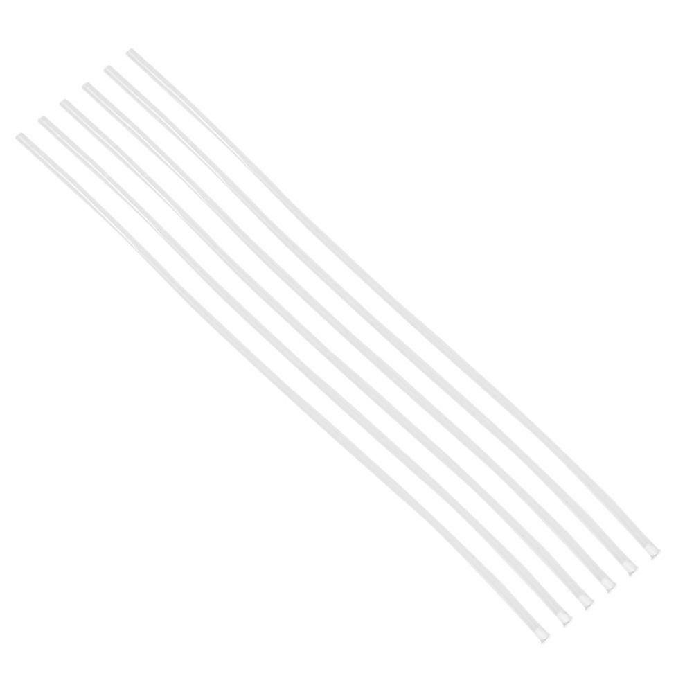 White Silicone Water Pump Hose for Automatic USB Charging Pump Replacement 6Pcs