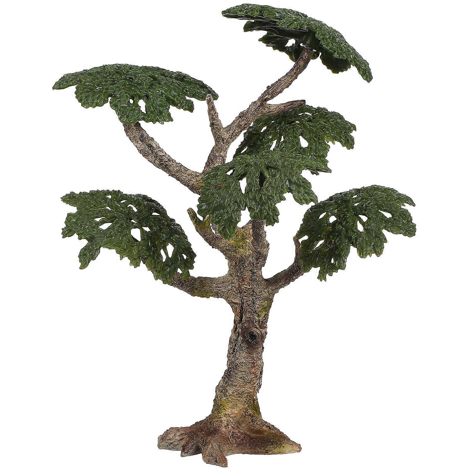 Building Tree Model Plastic Miniature Tree for Model Railroad Decoration
