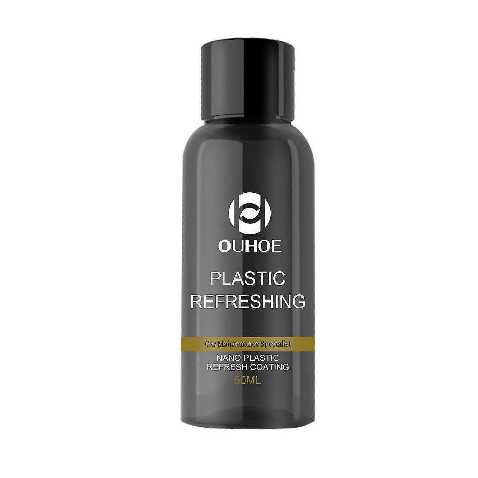 50ml Car Dashboard Cleaner & Polisher - Dust-Proof, Whitening, Odor Elimination