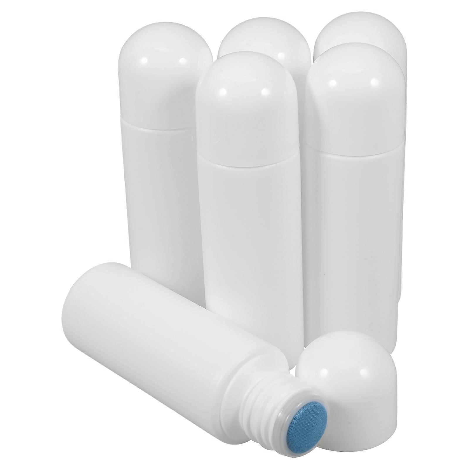 Plastic Sponge Head Applicator Bottles for Liniments with 6Pcs Refillable Units