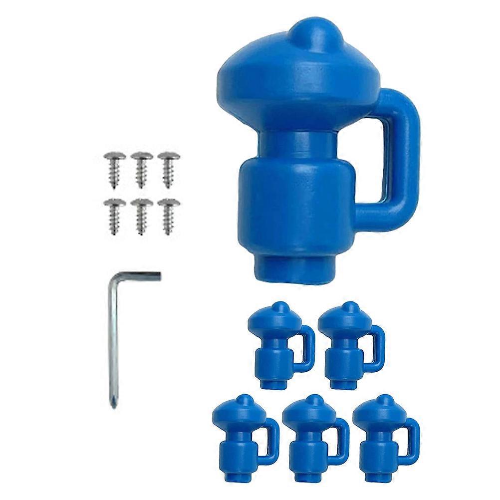 Trampoline Pole Accessory Small Trampoline Caps for Net Attachment 1Set