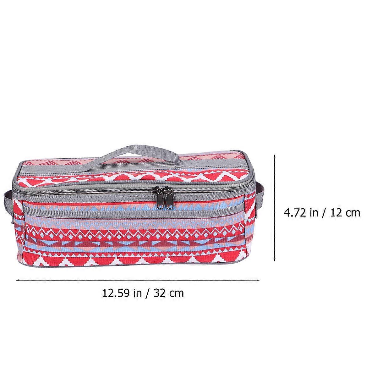 Storage Bag for Storage 1Pcs Tableware Holder Red