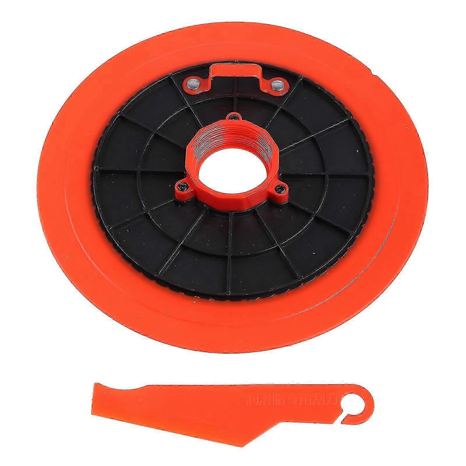 Bandeja extratora de óleo compatível com pistolas de graxa de 400/600/800/900cc e 9,45 polegadas de diâmetro.