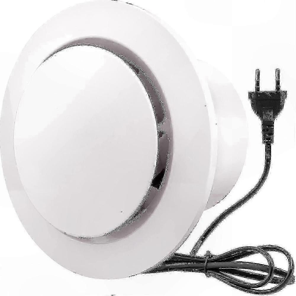 100mm Exhaust Ventilation Fan with Backdraft Damper, 130m³/h Airflow