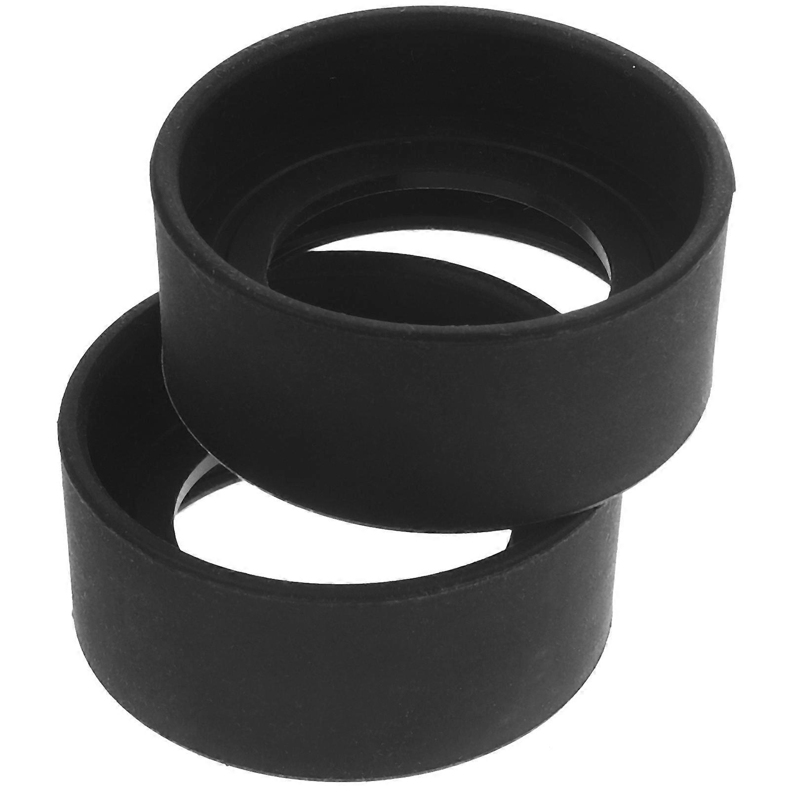 Microscope Eyepiece Guard Rubber Eye Covers for Protecting 2Pcs