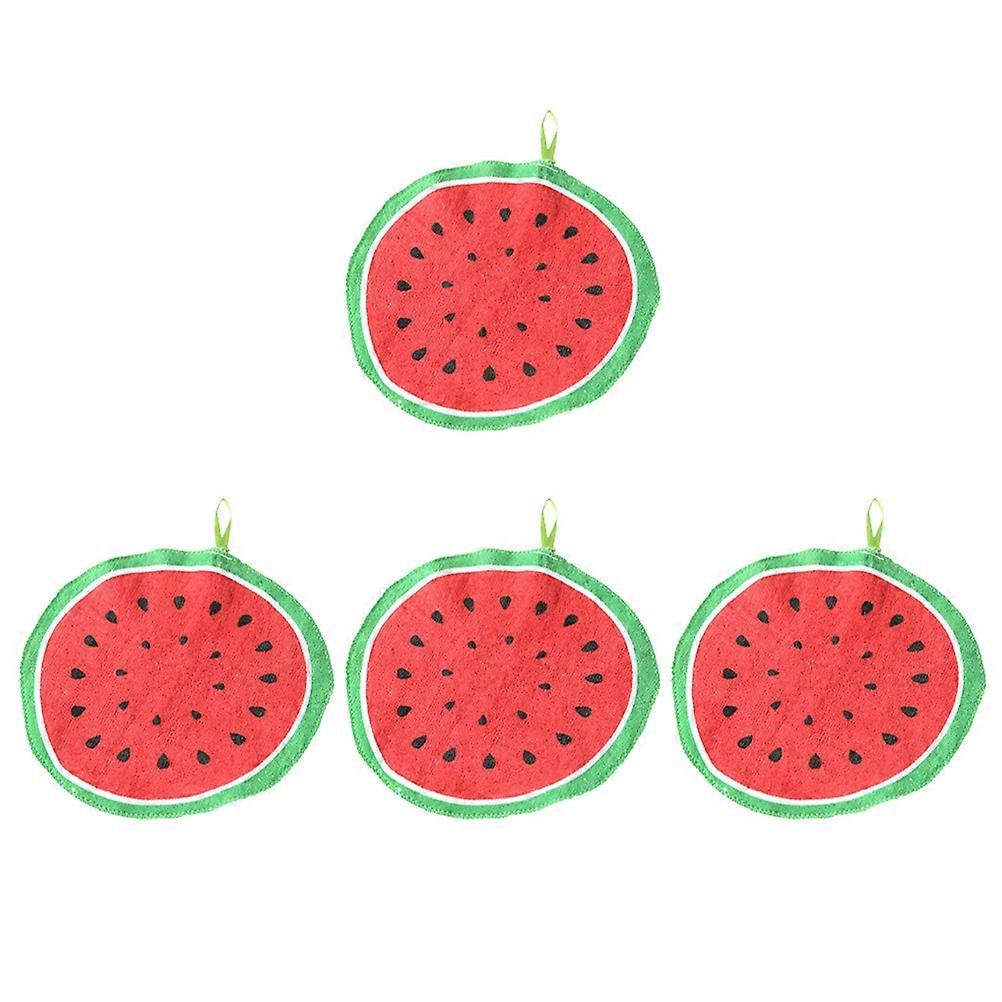 Red Household Hand Towels for Multi-Function Absorbent 20Pcs Kitchen