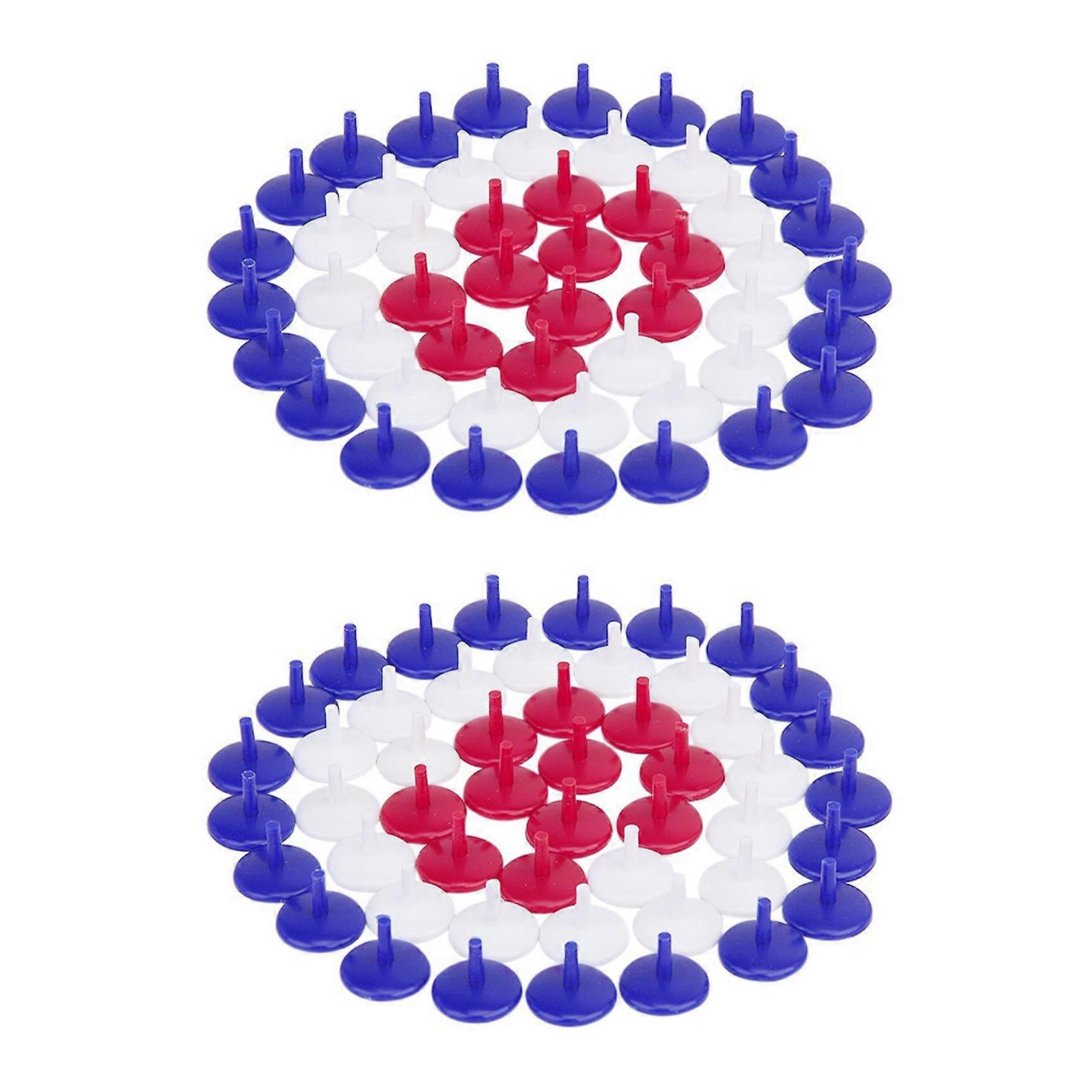 100 PCS Golf Ball Marker 18mm Random Color