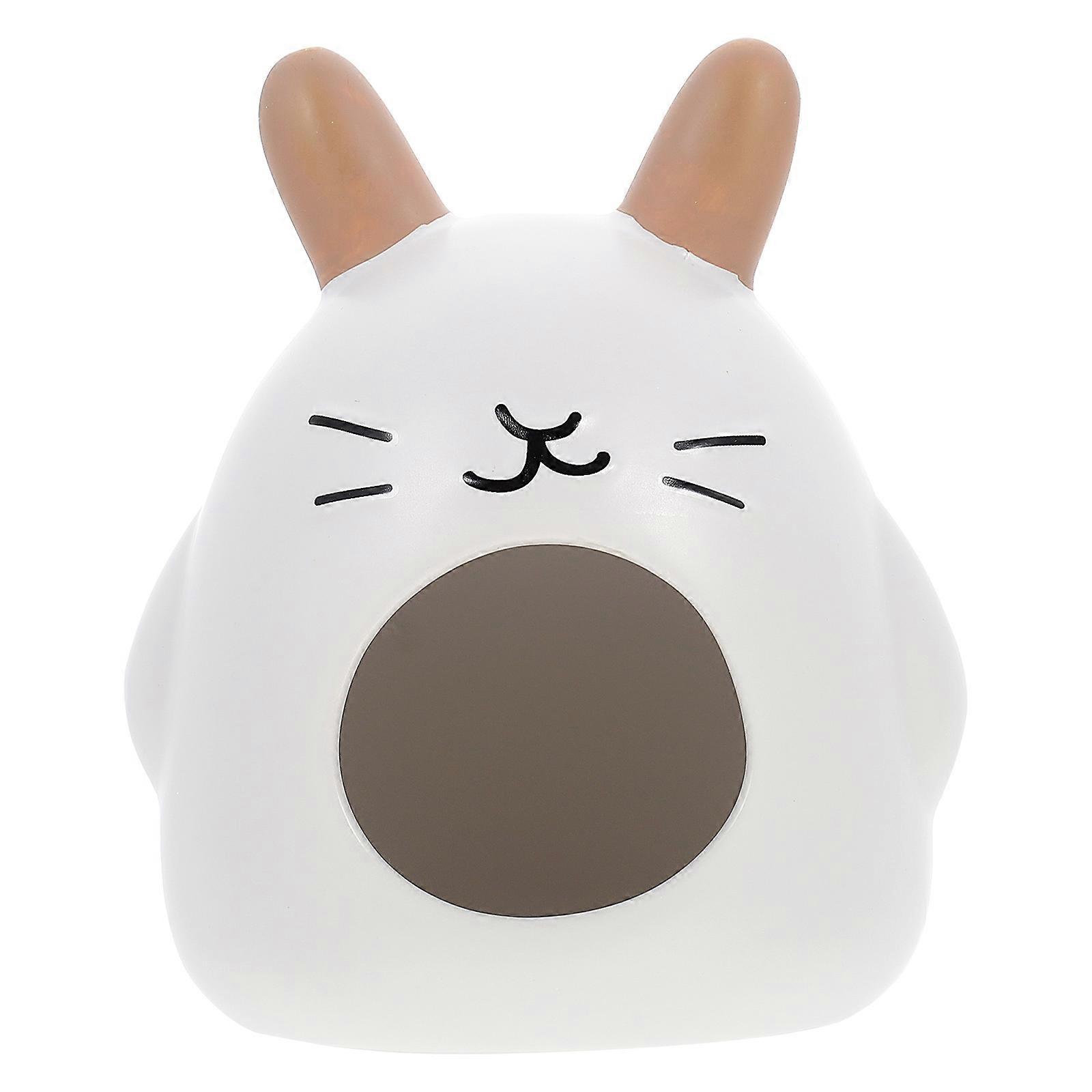 White Ceramic Hamster House for Hide Place Small Pet Supply