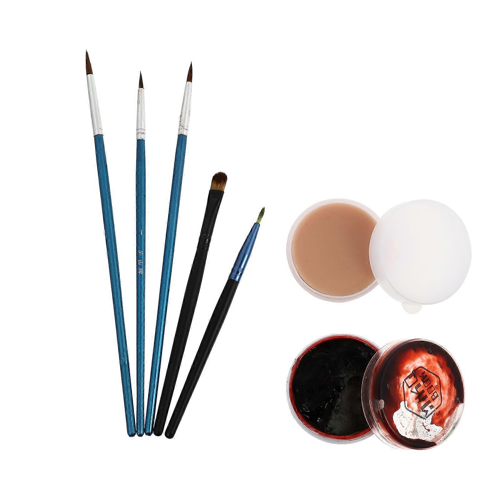 Halloween Scar Wax Makeup Kit for Special Effects with 1Set Tools