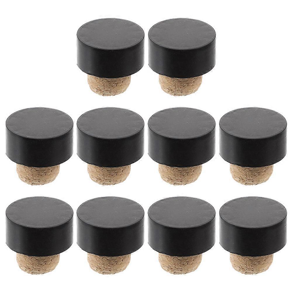 T-Shaped Wooden Plugs for Red 10Pcs Assorted Color