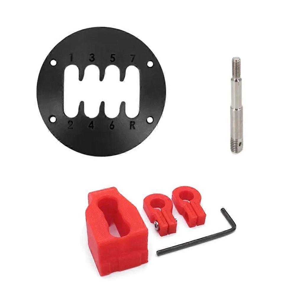 Mod Mold Damping Short Throw/Short Shifter Mid Plate Real Feel Modification Kit for Thrustmaster TH8A Gear Accessories
