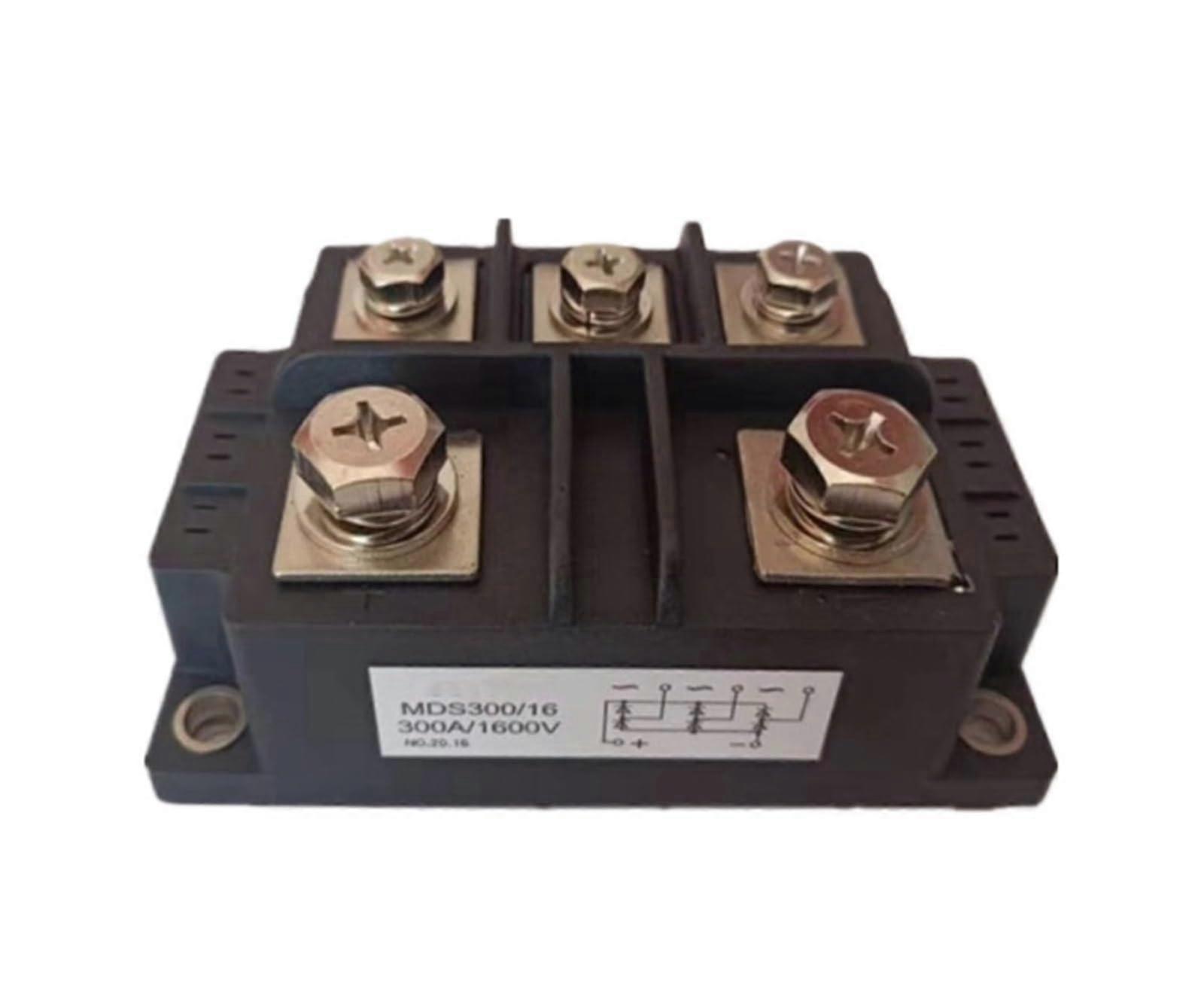 MDS300A 1600V 300A Rectifier Bridge Module  Voltage Capacity Heavy Duty Power Conversion