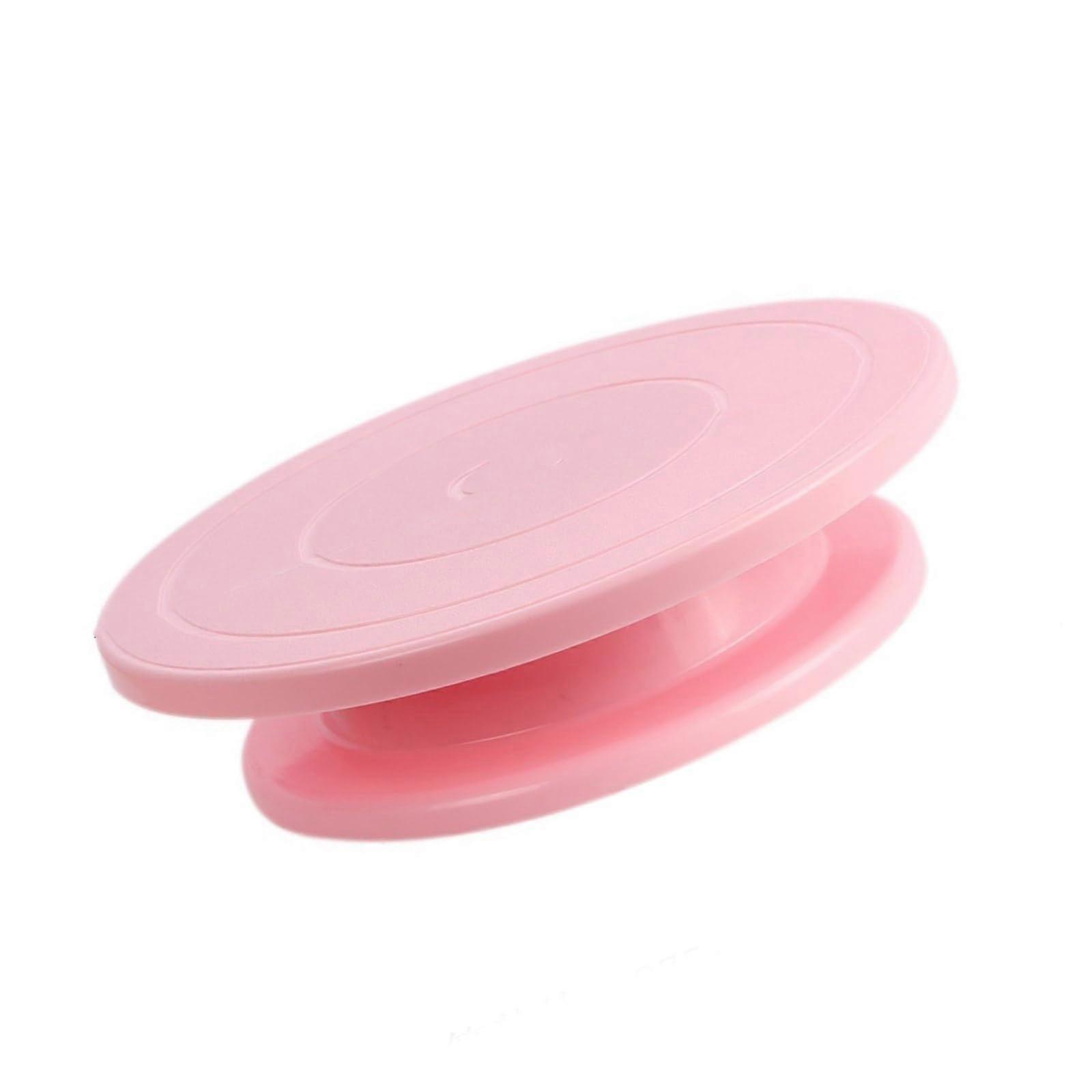Cake Turntable with 360° Smooth Rotation, NonSlip Base, Large Platform for Baking and Decorating