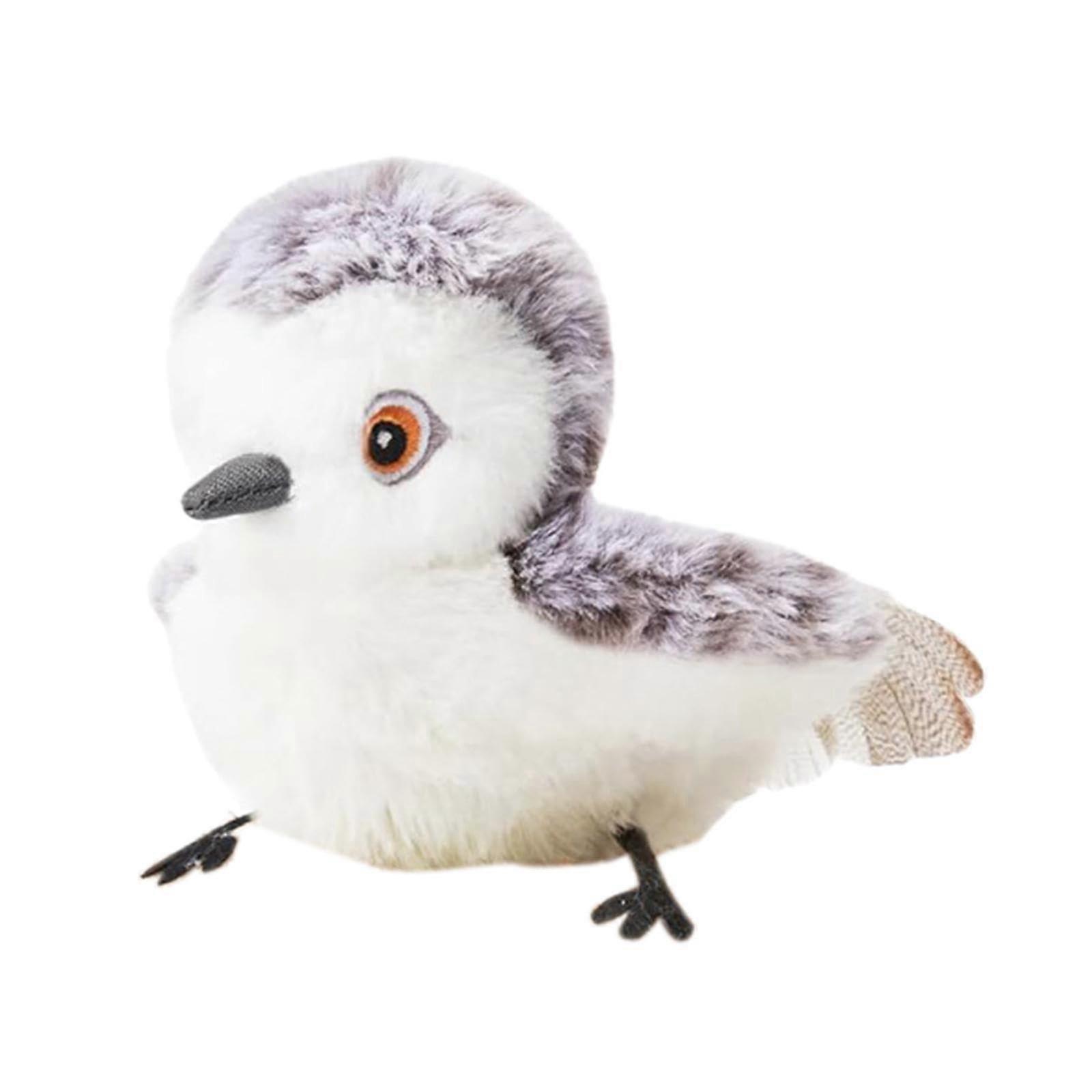 Interactive Cat Toy Rechargeable Bird with Realistic Wing Motion and Standby Mode Style A