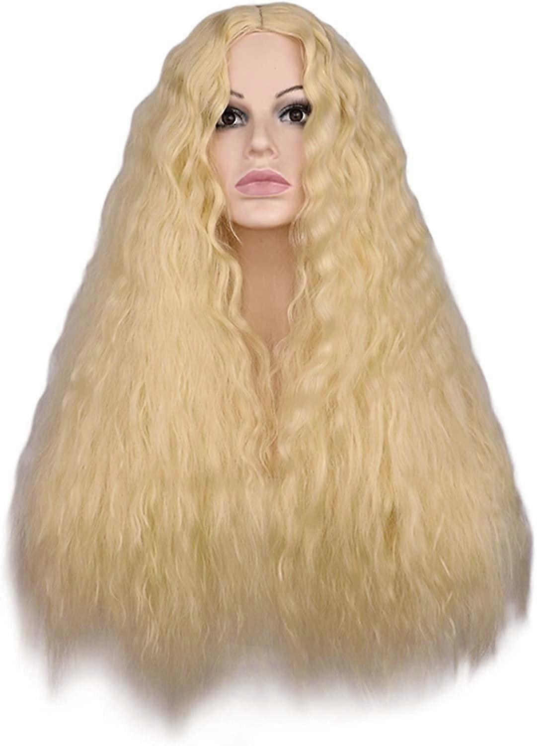 Pastel Wavy Hair Replacement Wig with Bangs, Soft Curly Texture, Lightweight Comfortable Fit