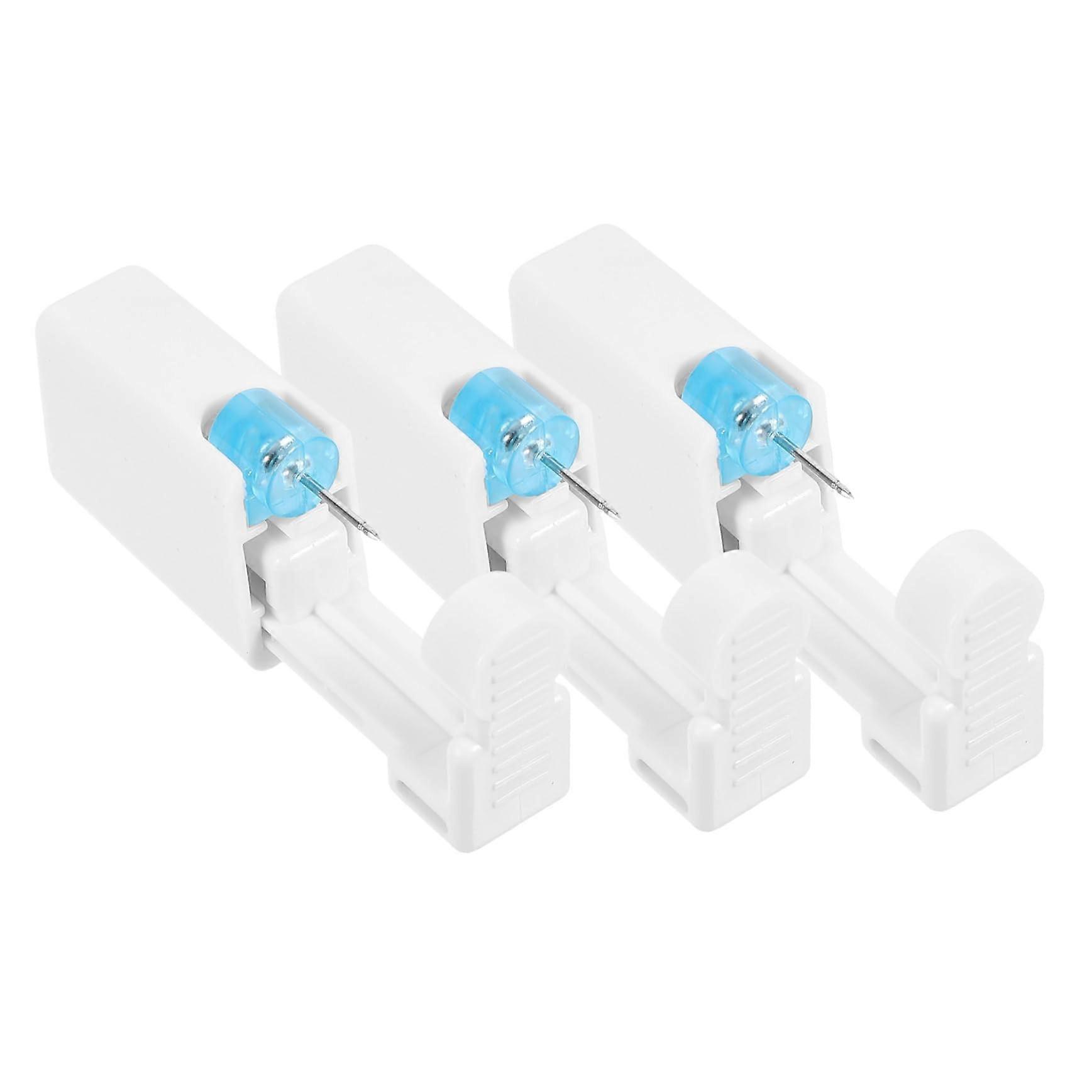 Ear Piercing Kit 3pcs Disposable Tool with Safe SingleUse Design for Home and Professional Use