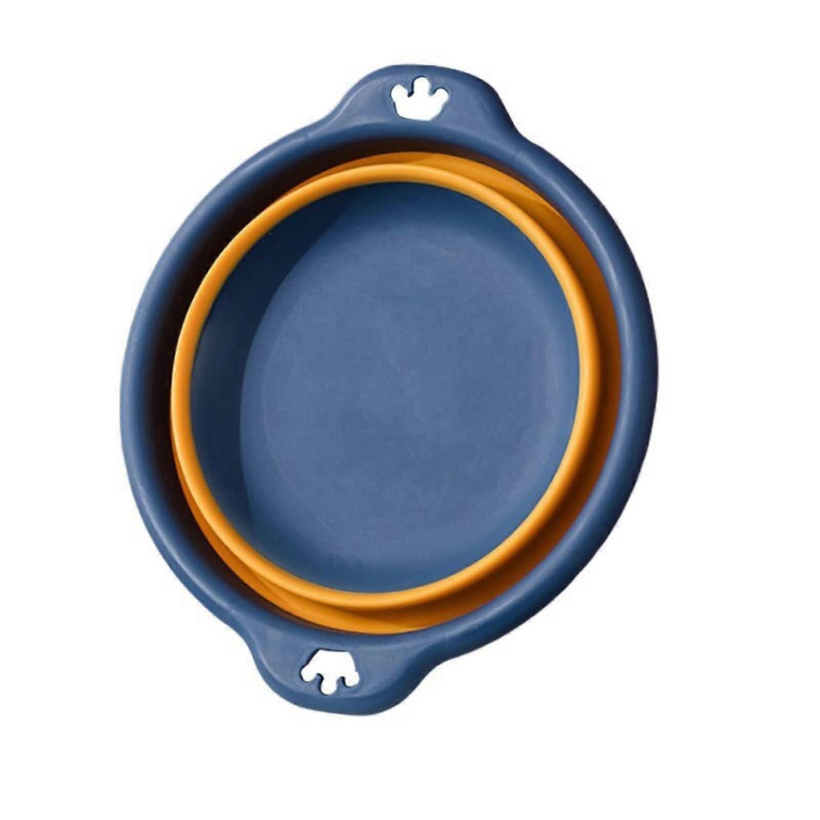 Collapsible Wash Basin with Hanging Hole for Camping and Kitchen, Durable SpaceSaving Folding Design