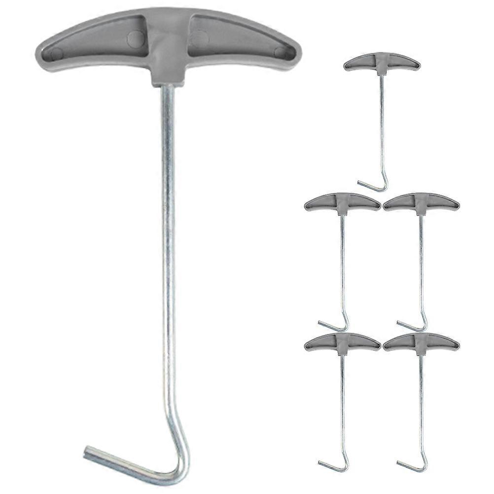 Tent Spike Hook Tent Stake Lifter for Camping Use 6Pcs Set