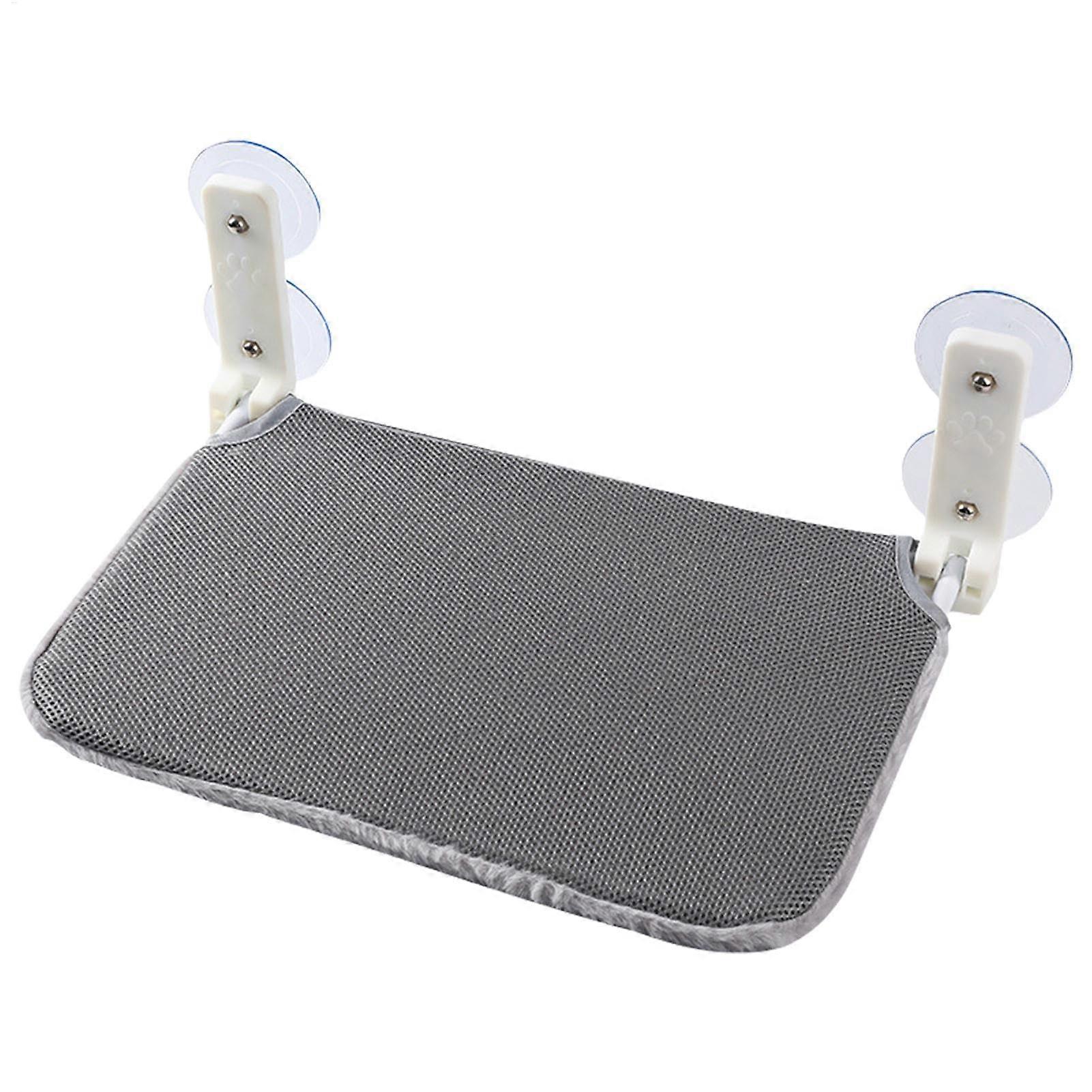 Bearded Dragon Hammock with Suction Cups, Foldable Breathable Window Perch Bed for Reptiles