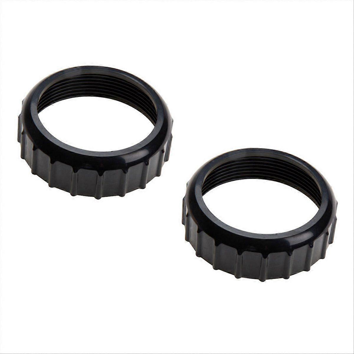 2pcs SPS Sand Pump Cover Threaded Black Collar Fixed Threaded Ring Threaded Ring Accessory for SPS100 SPS75 SPS50 SPS25