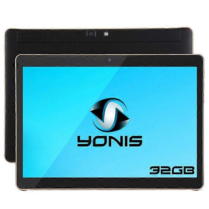 Tablet Touch de 10 polegadas, 3G, Android, Octacore 2.6Ghz, 32GB, Dual Sim, Preto + 8GB SD YONIS