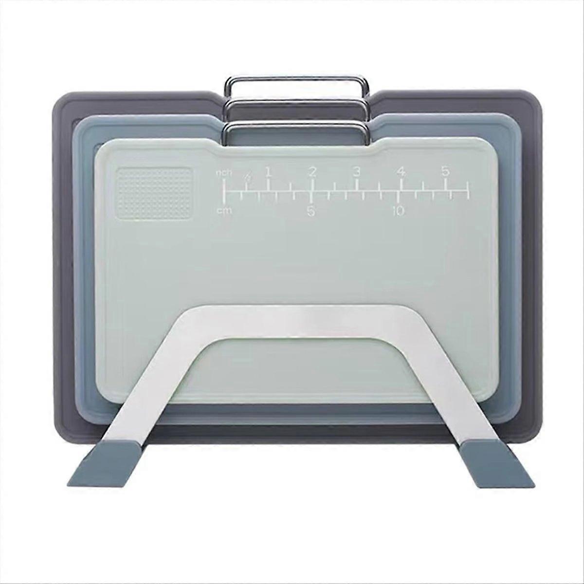 Multi-Size Kitchen Cutting Board Set with Grinder Type A