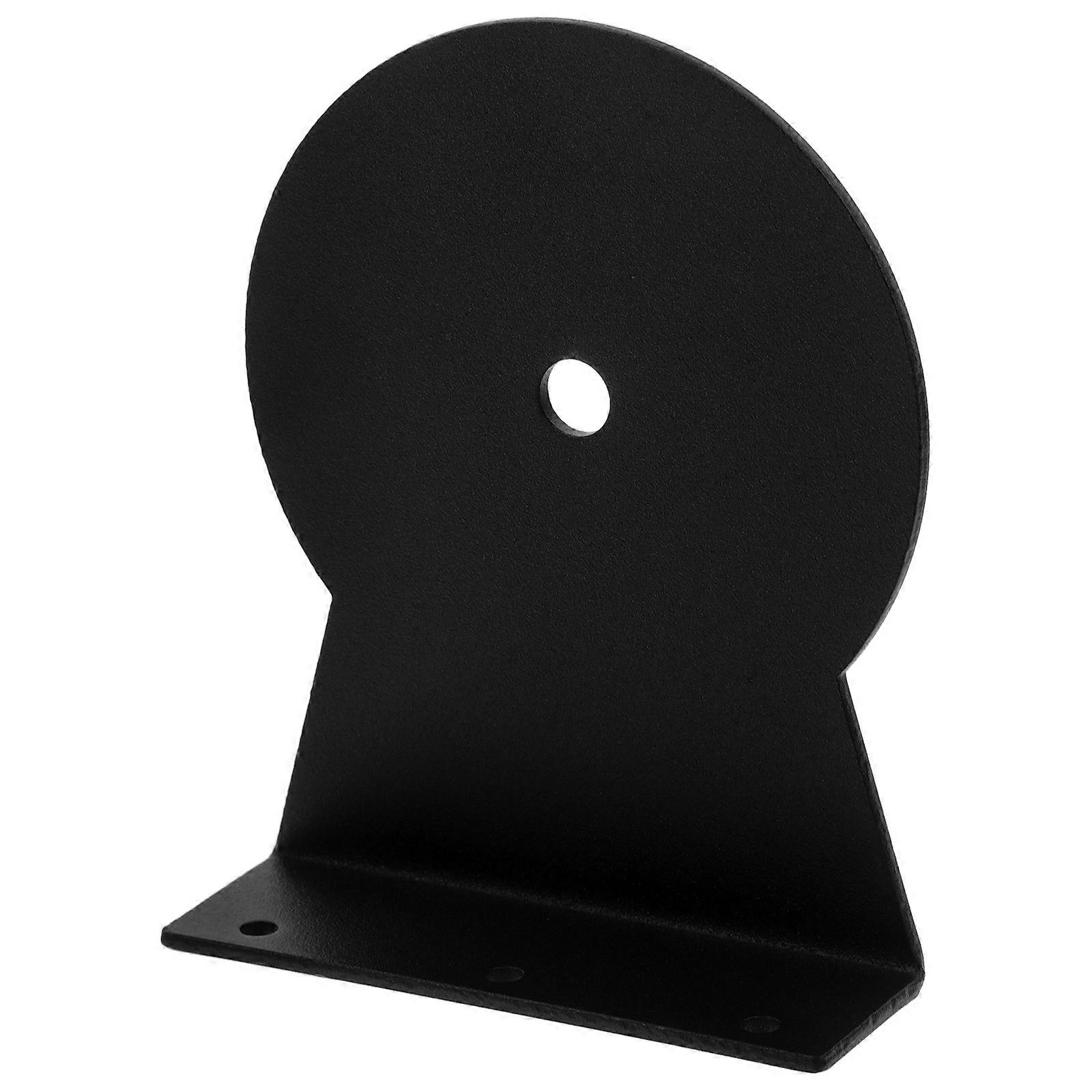 Cat Climbing Pole Bracket for Wall Mounted Cat Shelves 2Pcs Black Iron