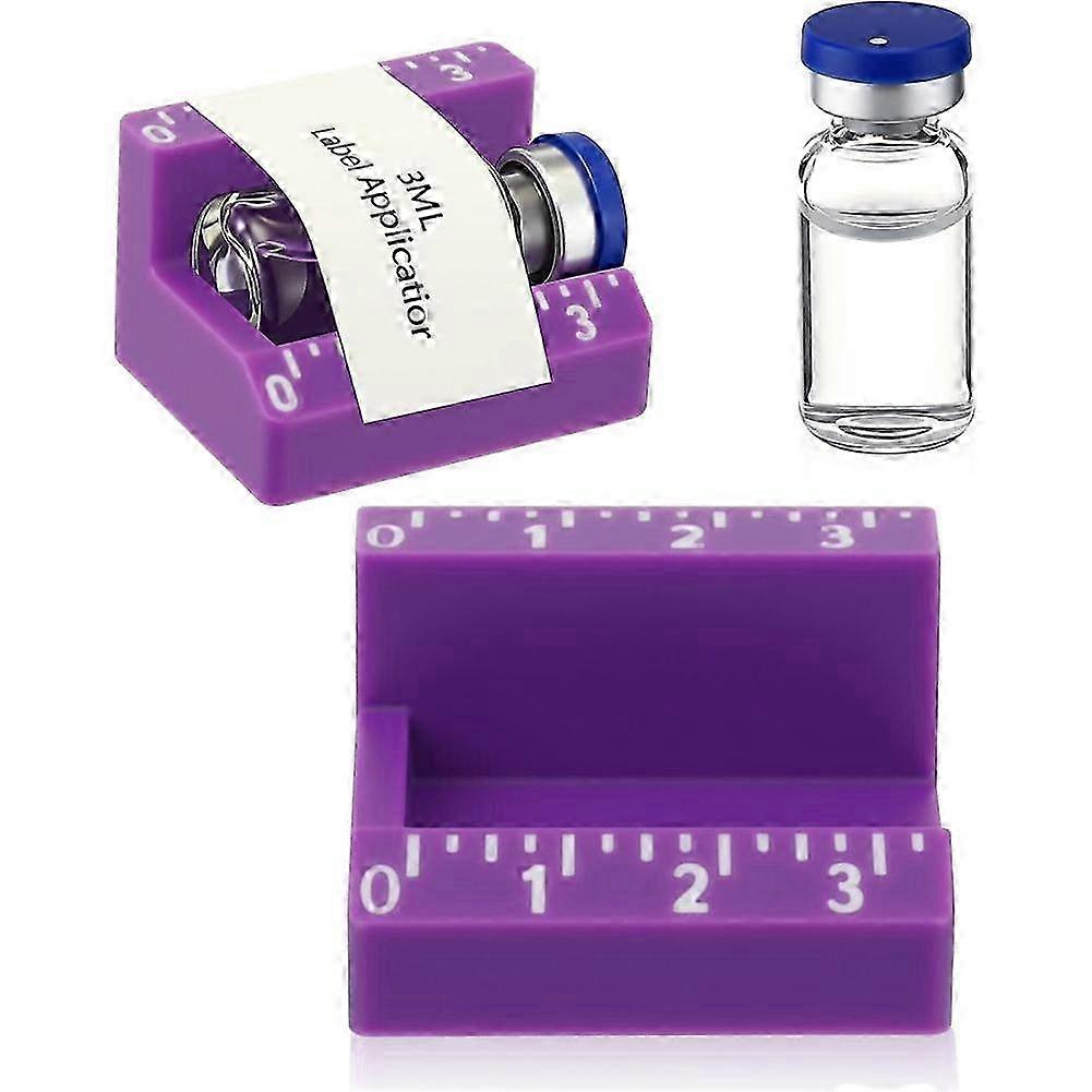 Vial Label Applicator 3ml Bottle Labeling Application Tool For Small Jars Essential Oils Containers Bottles