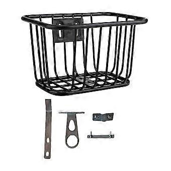 Cesta para manillar de bicicleta infantil, delantera, portátil y desmontable, cestas de almacenamiento, cesta para triciclo para mascotas, para mujeres y hombres.