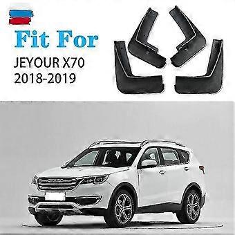 Mudflaps For Jetour X70 X70m Mudguards Fender Mud Flap Guard Splash Mudguard Fenders Car Accessories Auto Styline Front Rear4pcs
