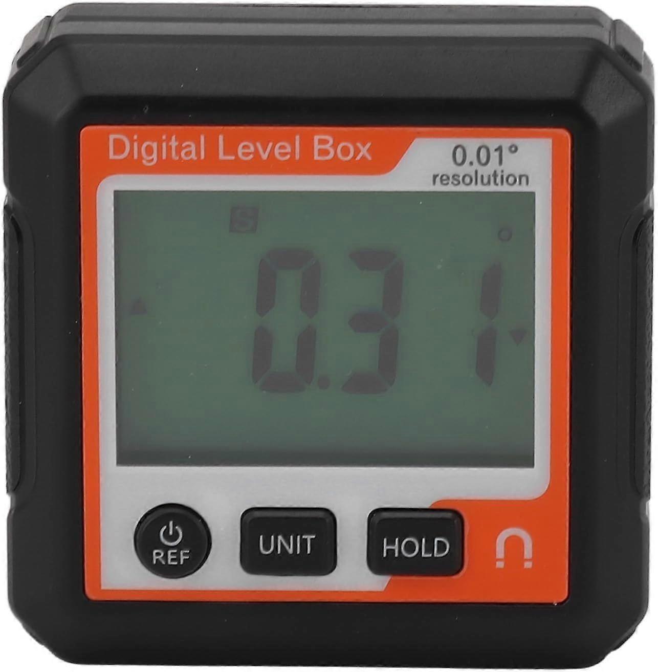 2026 Latest Model  Digital Level Box with Magnetic Attachment Function, Data Lock, and Angle Slope Conversion Protractor Angle Finder Gaug