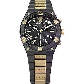 Versace VESO00722 Sportig Greca-kronografklocka, 46 mm.