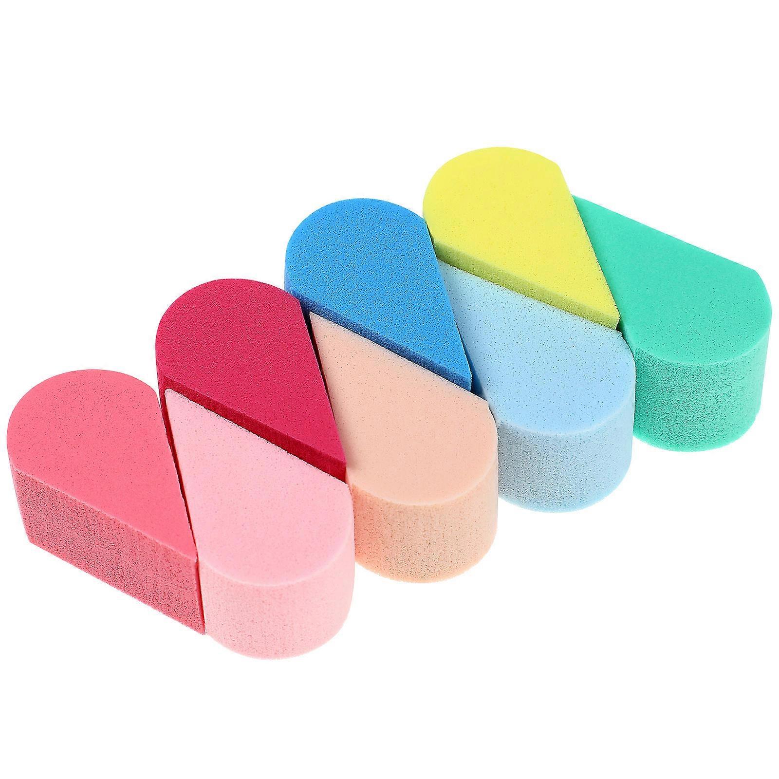 Makeup Sponge Petal Shape Blending Applicator for 16Pcs Liquid Foundation