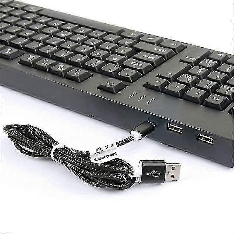 Wired USB Left Hand Keyboard with Dual HUB Function