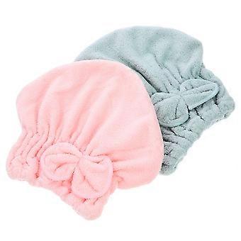 Haartrockenkappen, bequeme Badehüte für Damen, 4-teilige Kollektion