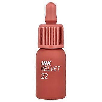 Peripera, Ink Velvet læbestift, 22 Bouquet Nude, 0,14 oz (4 g), 2-pakning